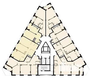 1-к квартира, вторичка, 49м2, 15/21 этаж