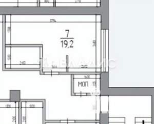 Студия квартира, вторичка, 19м2, 2/4 этаж