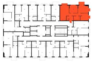3-к квартира, вторичка, 69м2, 11/25 этаж