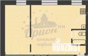 2-к квартира, вторичка, 38м2, 2/2 этаж