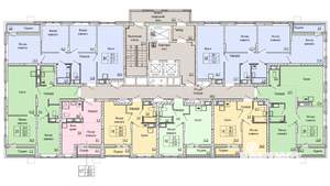 2-к квартира, вторичка, 55м2, 16/25 этаж