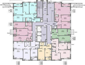 2-к квартира, вторичка, 65м2, 1/25 этаж