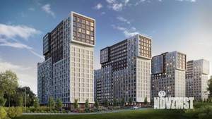 1-к квартира, строящийся дом, 40м2, 7/18 этаж