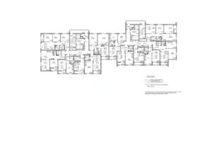 2-к квартира, строящийся дом, 55м2, 20/25 этаж