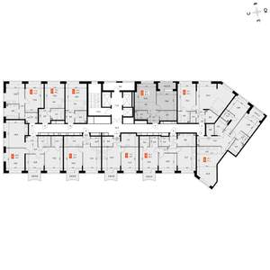 2-к квартира, вторичка, 50м2, 4/16 этаж