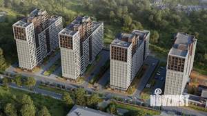 2-к квартира, строящийся дом, 57м2, 9/18 этаж