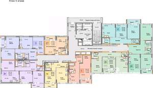 3-к квартира, вторичка, 68м2, 5/25 этаж