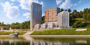 1-к квартира, вторичка, 44м2, 12/20 этаж