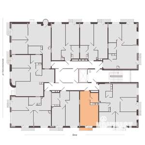 Студия квартира, строящийся дом, 30м2, 6/8 этаж