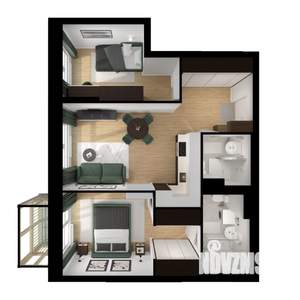 2-к квартира, вторичка, 57м2, 15/25 этаж