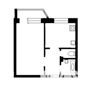 1-к квартира, вторичка, 33м2, 3/10 этаж
