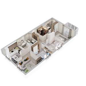 3-к квартира, вторичка, 86м2, 10/10 этаж