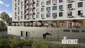1-к квартира, строящийся дом, 39м2, 10/18 этаж