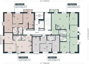 2-к квартира, вторичка, 55м2, 3/9 этаж