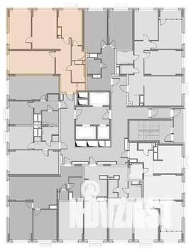 3-к квартира, строящийся дом, 82м2, 20/22 этаж