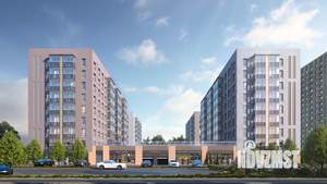 1-к квартира, строящийся дом, 36м2, 3/17 этаж