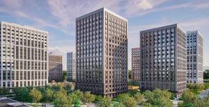 1-к квартира, вторичка, 43м2, 2/20 этаж