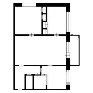 3-к квартира, вторичка, 45м2, 3/5 этаж