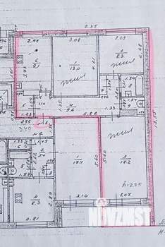 3-к квартира, вторичка, 64м2, 1/9 этаж