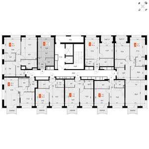 1-к квартира, вторичка, 27м2, 6/16 этаж