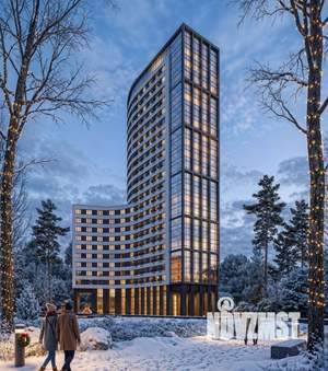 2-к квартира, строящийся дом, 68м2, 13/25 этаж