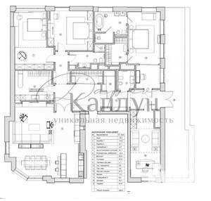 4-к квартира, вторичка, 280м2, 6/7 этаж