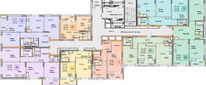 3-к квартира, вторичка, 68м2, 13/25 этаж