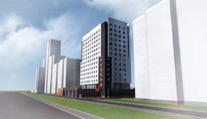 1-к квартира, строящийся дом, 35м2, 3/14 этаж