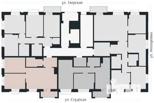 2-к квартира, вторичка, 58м2, 6/9 этаж