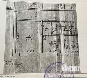 1-к квартира, вторичка, 22м2, 6/9 этаж