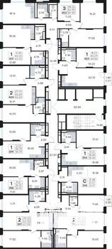 2-к квартира, вторичка, 67м2, 5/13 этаж