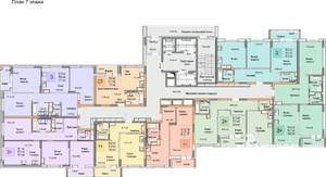 3-к квартира, вторичка, 68м2, 7/25 этаж