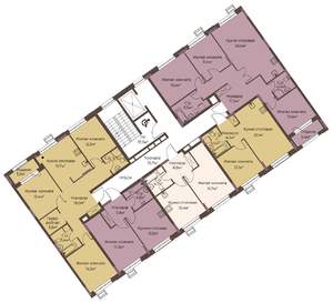 1-к квартира, вторичка, 41м2, 2/12 этаж
