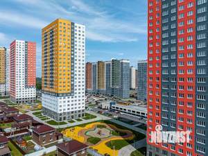 1-к квартира, строящийся дом, 36м2, 3/25 этаж