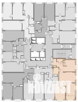 3-к квартира, строящийся дом, 72м2, 16/22 этаж