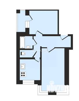 2-к квартира, вторичка, 52м2, 2/5 этаж