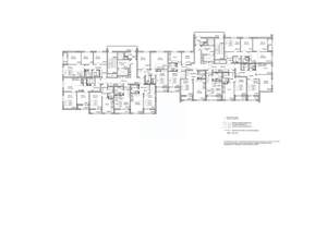 2-к квартира, строящийся дом, 53м2, 21/25 этаж
