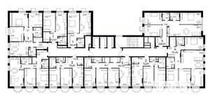 1-к квартира, вторичка, 54м2, 2/9 этаж