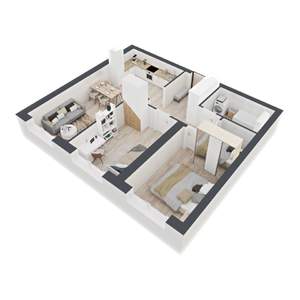 2-к квартира, вторичка, 70м2, 5/24 этаж