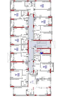 2-к квартира, вторичка, 62м2, 2/4 этаж