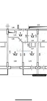 1-к квартира, вторичка, 39м2, 14/19 этаж