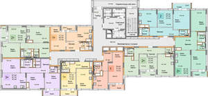 2-к квартира, вторичка, 65м2, 21/25 этаж