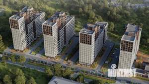 1-к квартира, строящийся дом, 40м2, 8/18 этаж