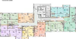 2-к квартира, вторичка, 56м2, 25/25 этаж