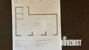 1-к квартира, строящийся дом, 68м2, 6/12 этаж