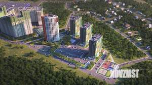 1-к квартира, строящийся дом, 47м2, 6/17 этаж