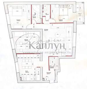 4-к квартира, вторичка, 120м2, 2/10 этаж