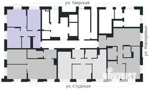 2-к квартира, вторичка, 50м2, 1/9 этаж