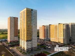1-к квартира, строящийся дом, 35м2, 23/25 этаж