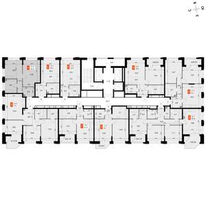 1-к квартира, вторичка, 45м2, 7/16 этаж